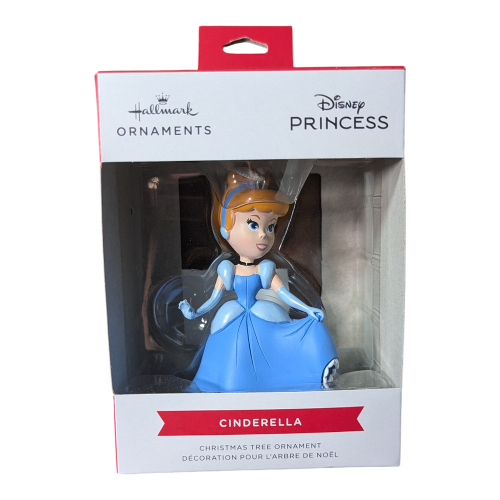 Hallmark Disney Princess Cinderella Stylized Christmas Ornament NIB Gift